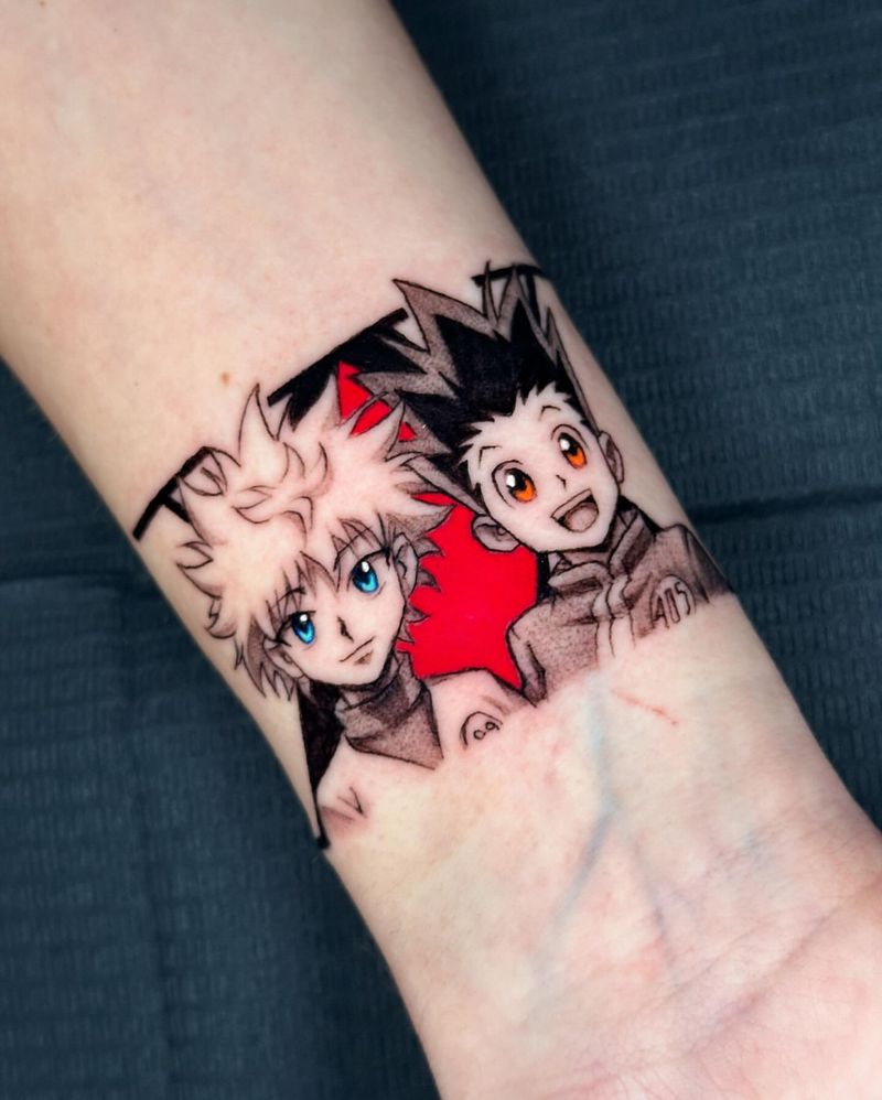 Gon e Killua de Hunter x Hunter