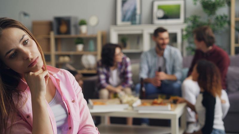 Isolamento dos amigos e da família