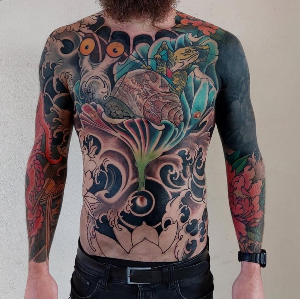 Japanese Body-Suit Tattoo