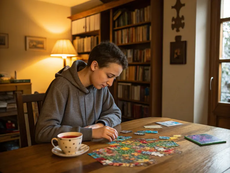 Joyful Jigsaw Enthusiast