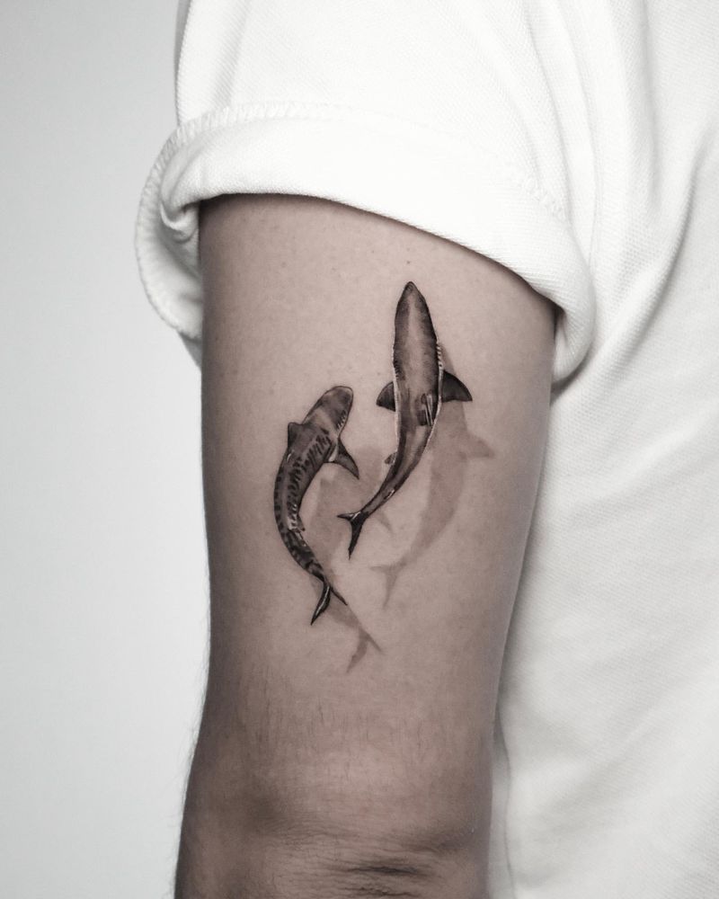 Majestic Shark Tattoo