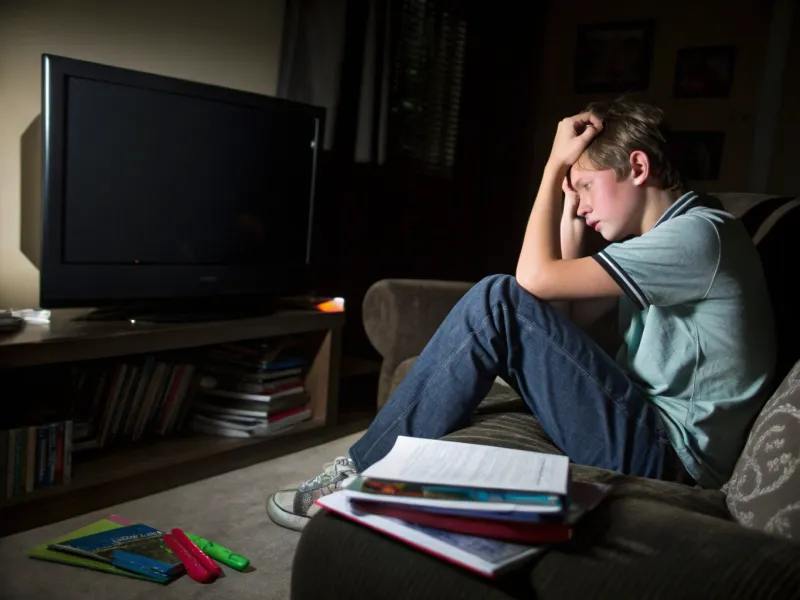 No a la televisión en horario escolar