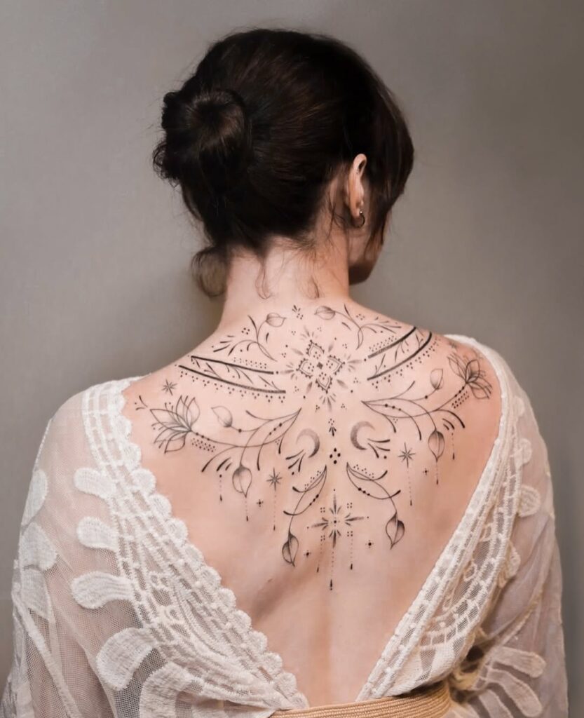 Ornamental Boho Tattoo