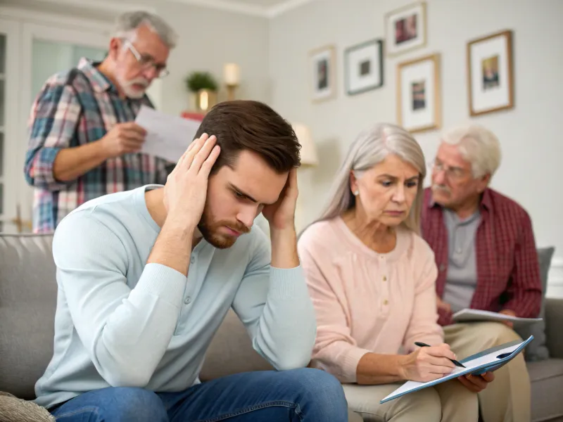 Envolvimento excessivo da família