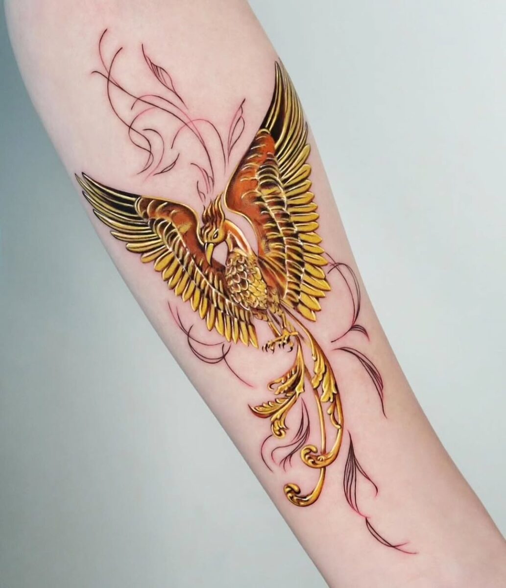 11 Rebirth Tattoos That Celebrate The Beginning Of A New Life