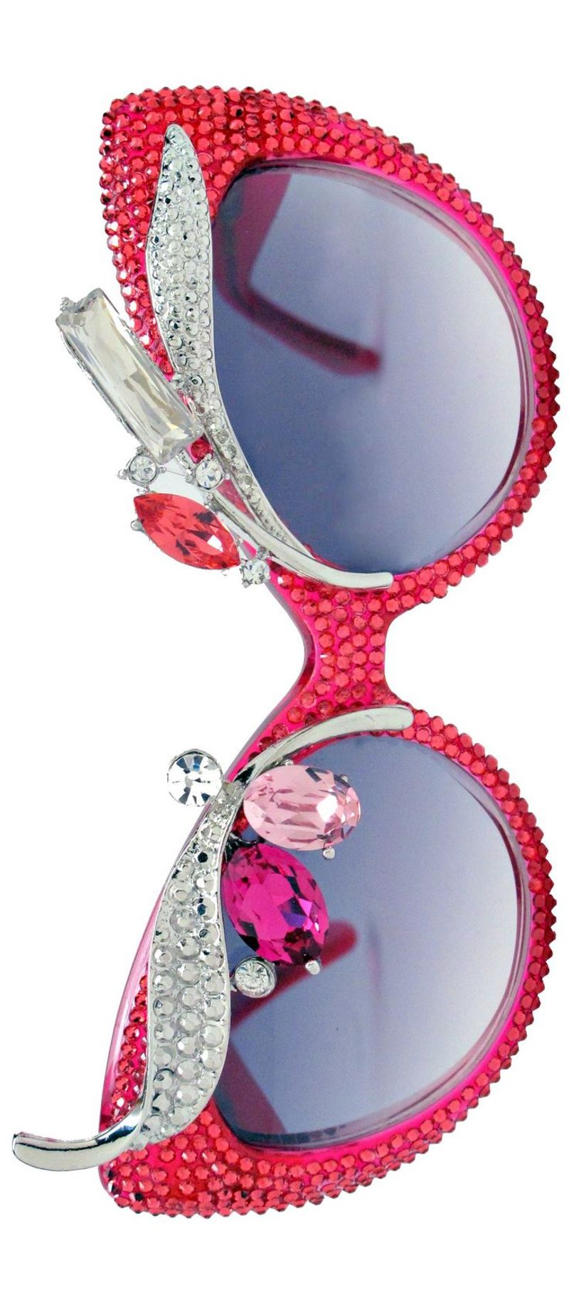 Gafas de sol con incrustaciones de strass