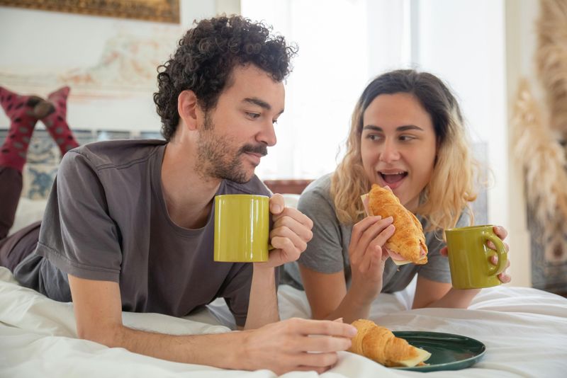 Condividere un caffè mattutino