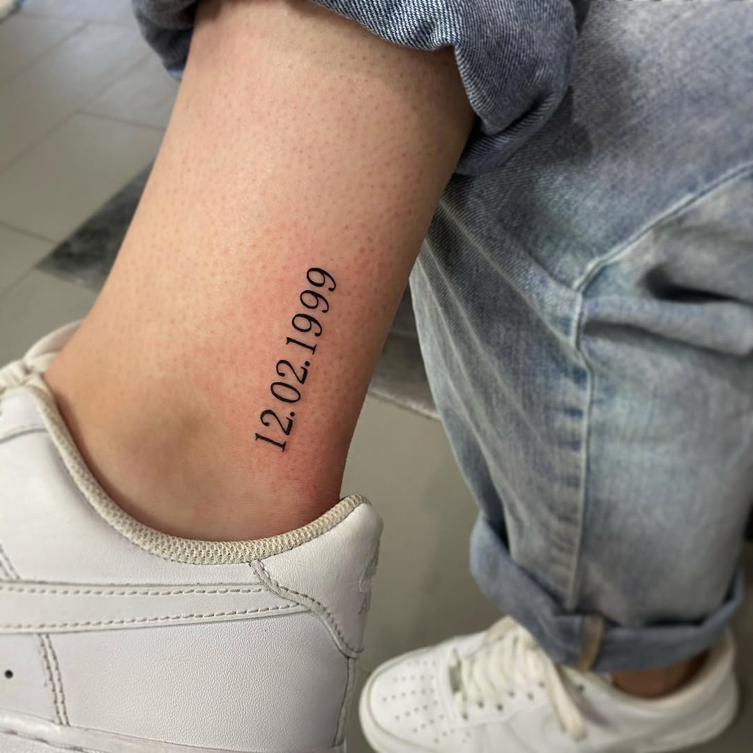 12 Birthdate Tattoo Ideas To Show Love For Yourself Or Your Loved Ones