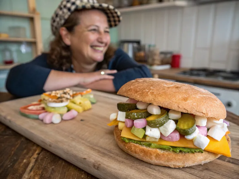 El arte de preparar bocadillos inusuales