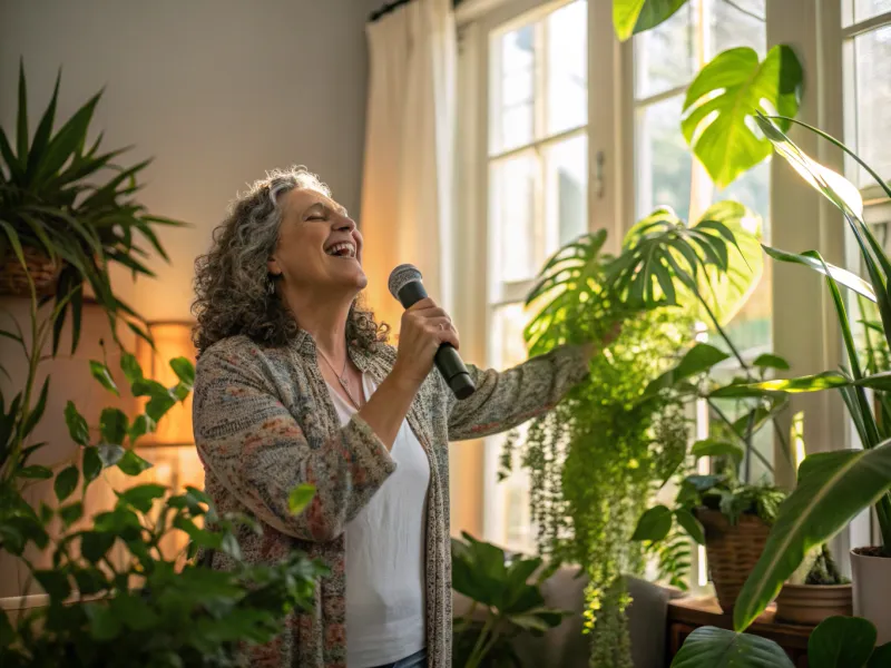 El sorprendente poder del canto no programado