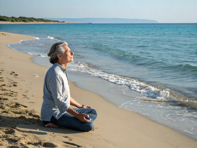 Meditação a pé