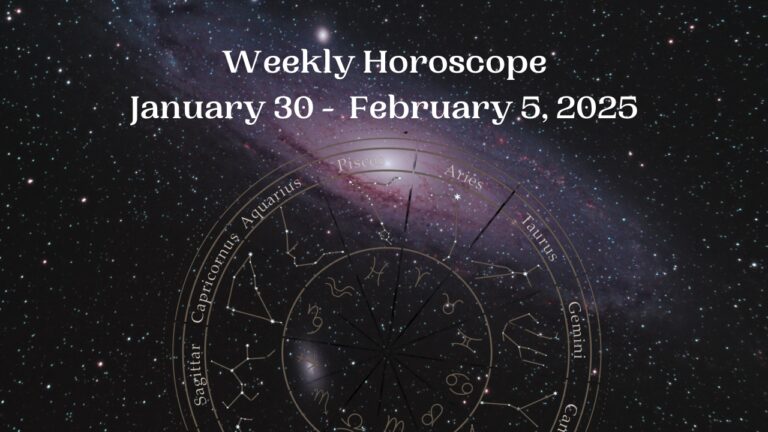 Horóscopo semanal para tu signo del zodiaco del 30 de enero al 5 de febrero de 2025