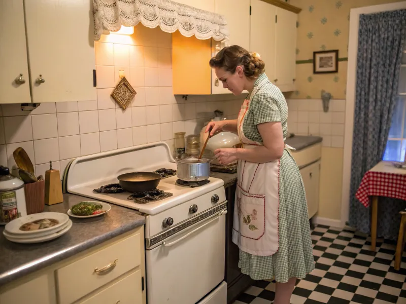 As mulheres como donas de casa