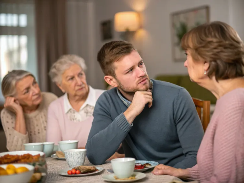 Evitar las presentaciones a familiares y amigos