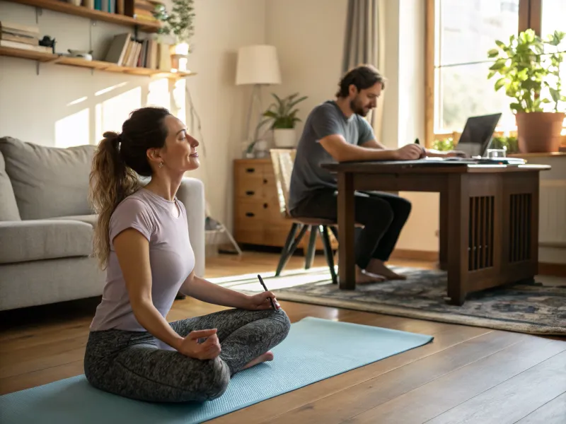 Equilibrio entre espacio y convivencia