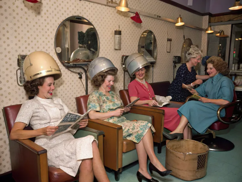 Beauty Parlor Gossip Sessions