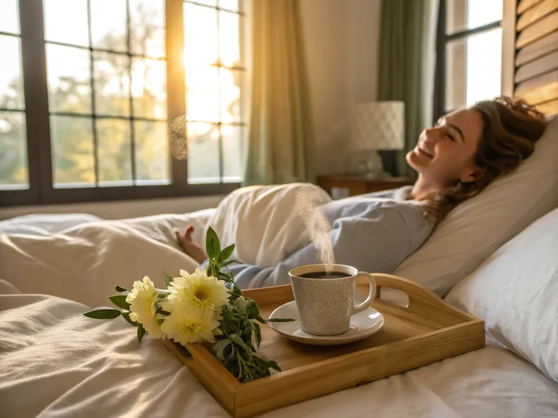 Llevarles el café a la cama