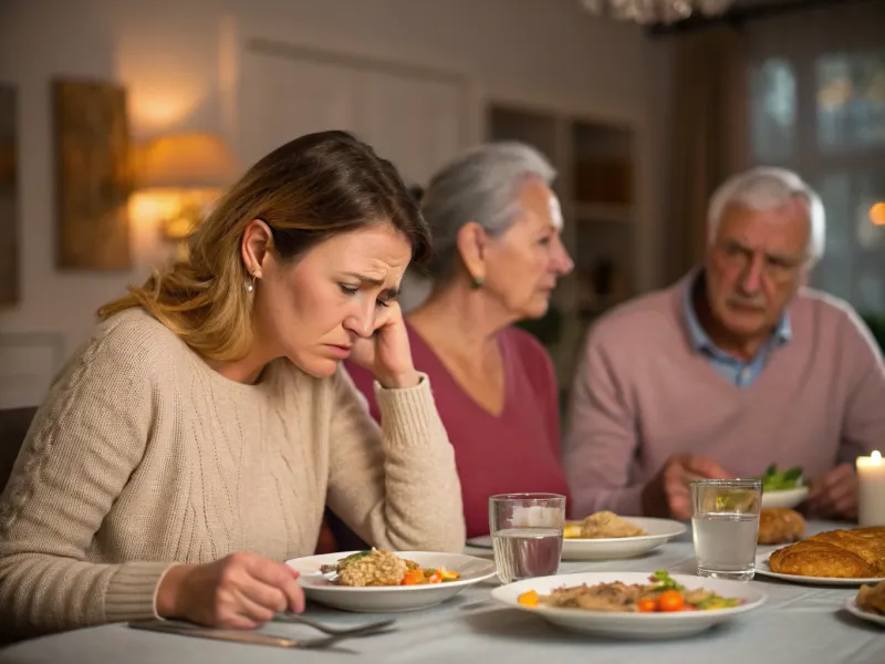 Expressão de cinismo em relação aos valores familiares