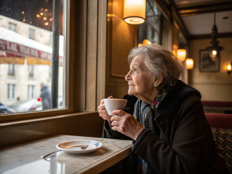 Frecuentar los cafés a solas