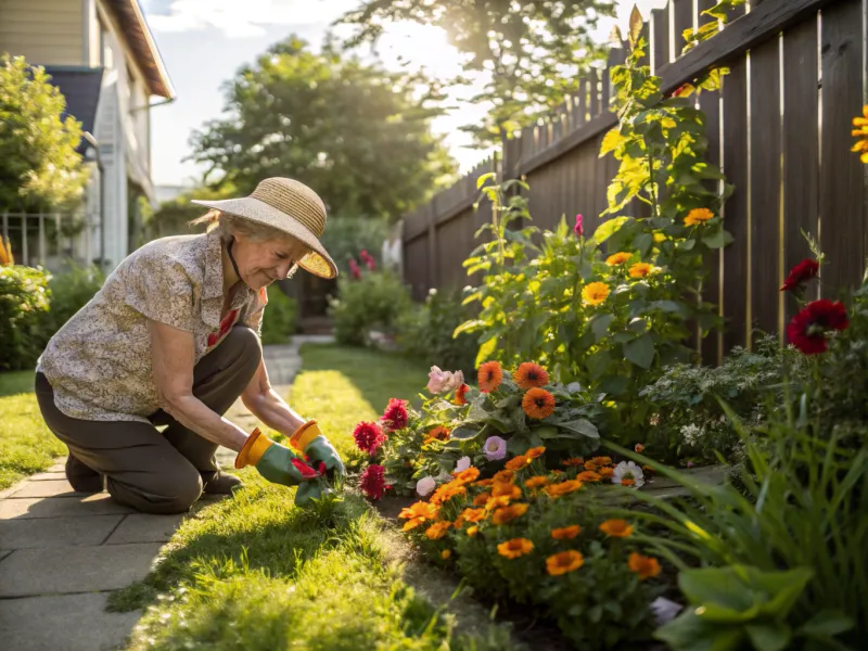 La jardinería como afición solitaria