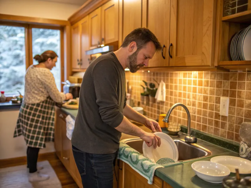 Helping in the Kitchen