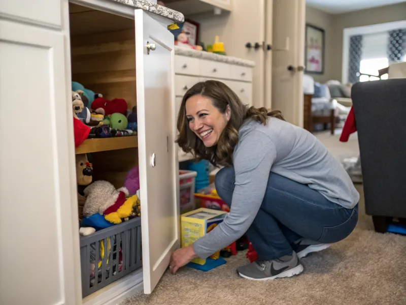 Hide Toys for Quiet Time