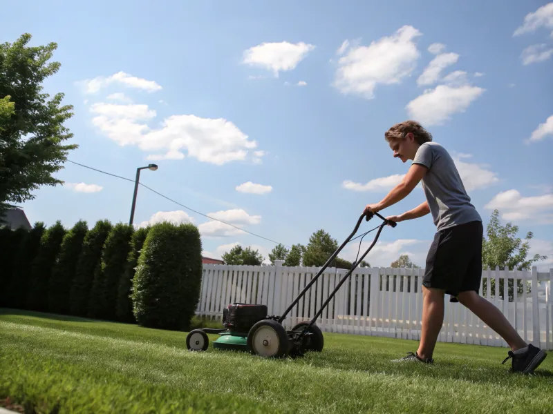 Mowing the Lawn