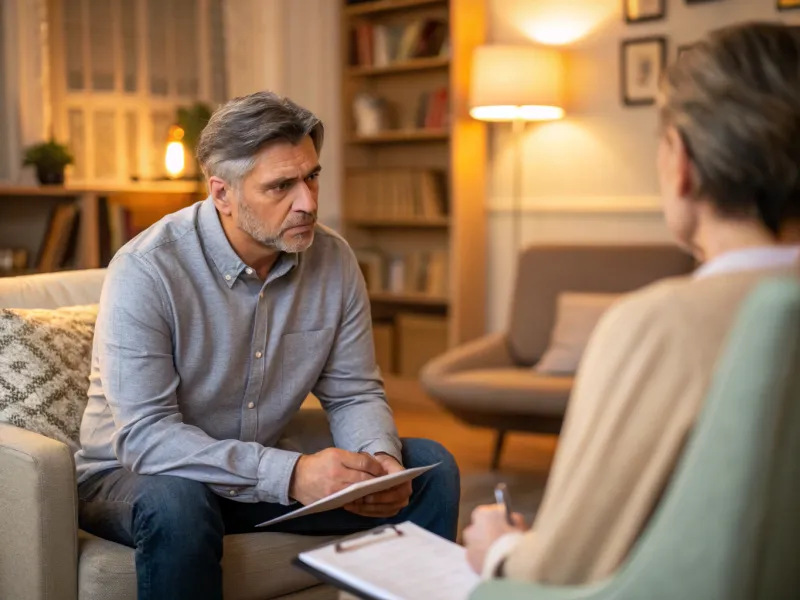 No buscar ayuda profesional para la salud mental