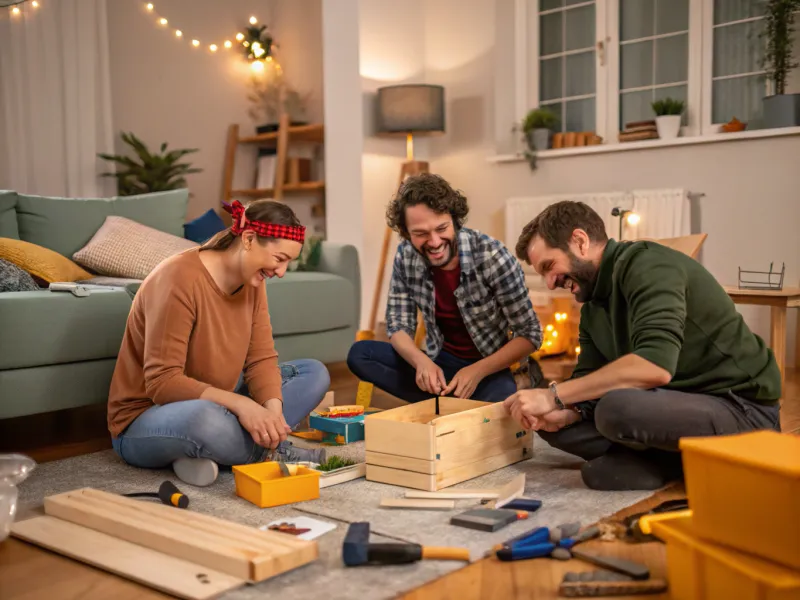 Organizar un fin de semana de bricolaje