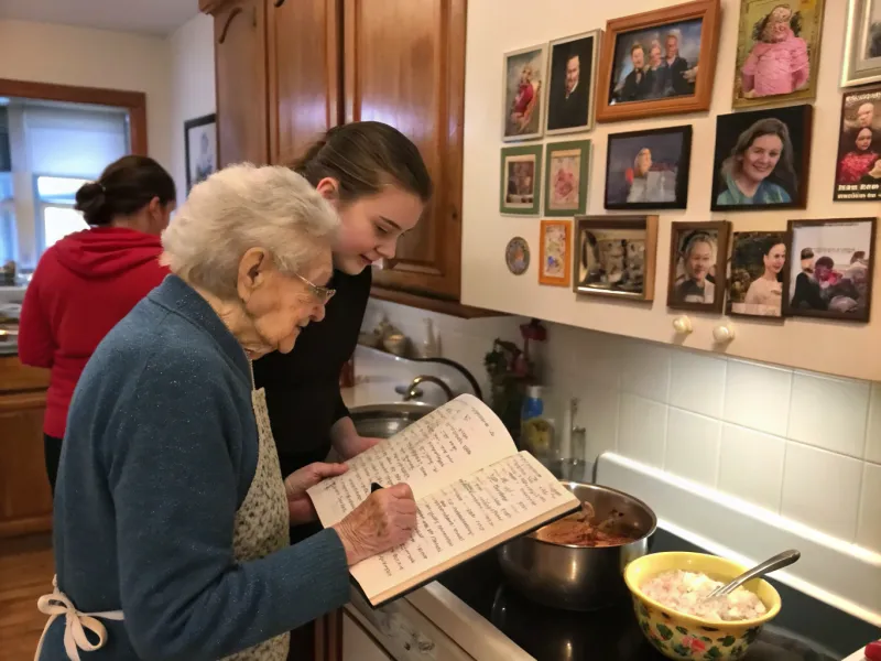 Conservare le ricette di famiglia