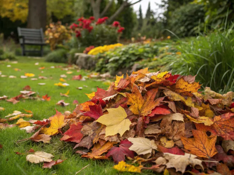 Raking Leaves