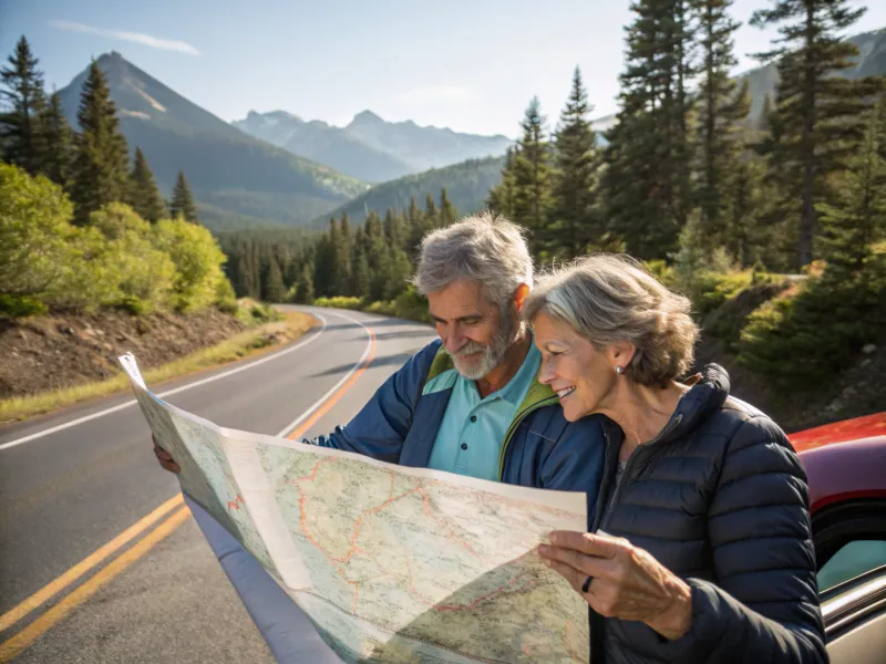 Lectura de mapas en papel