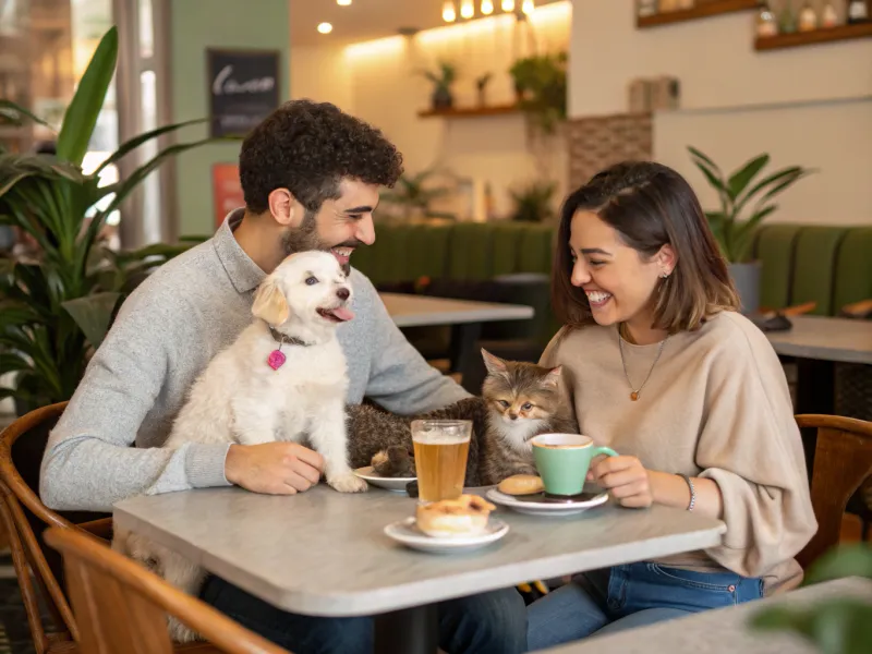 O papel dos animais de estimação no casamento