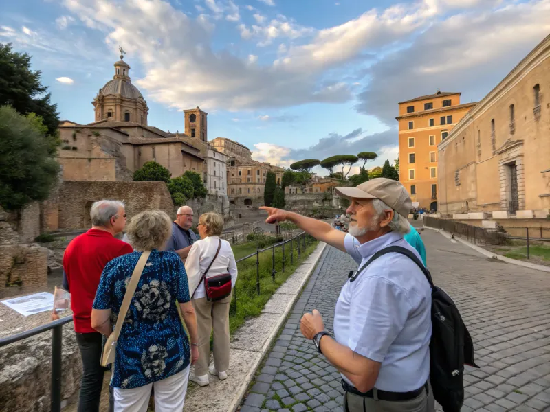 Club di viaggio per anziani