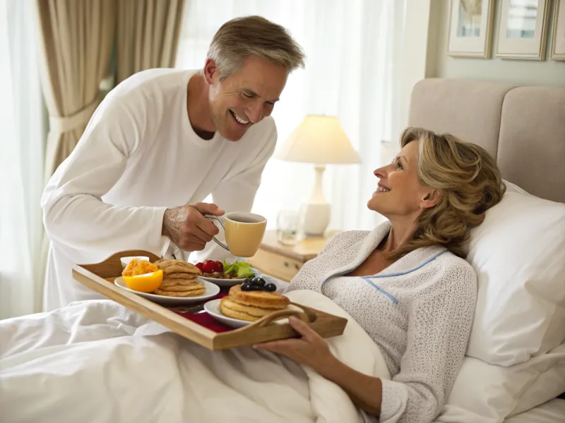 Surprise Breakfast in Bed