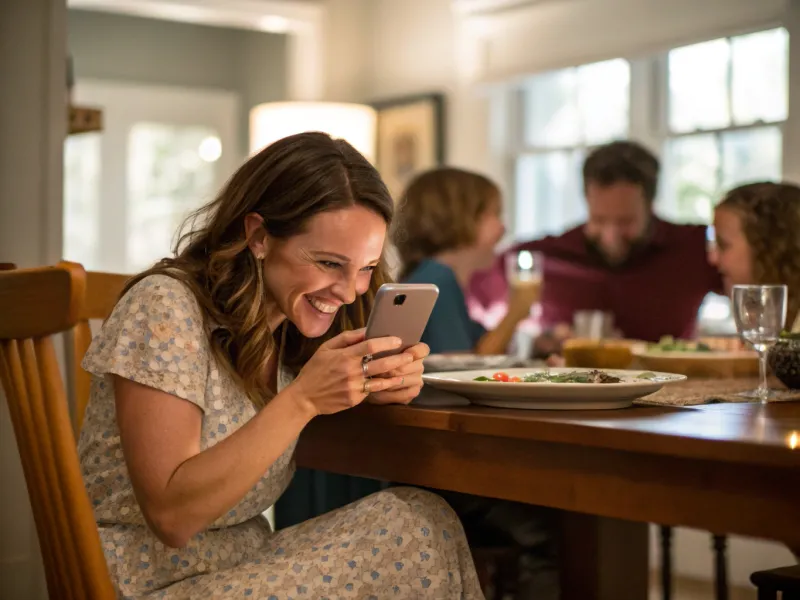 Texting Under the Table