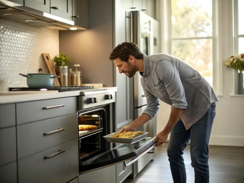 El cocinero entre bastidores