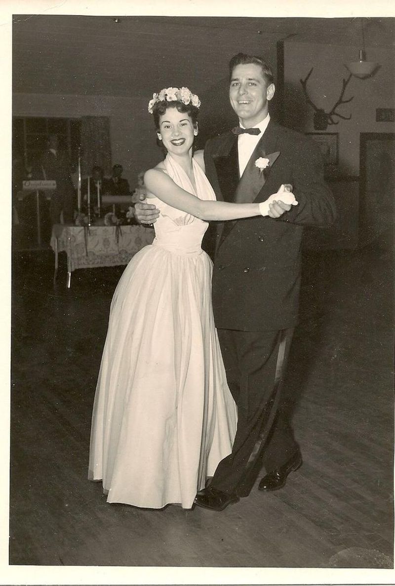 Swinging into Romance: 1950s Couple