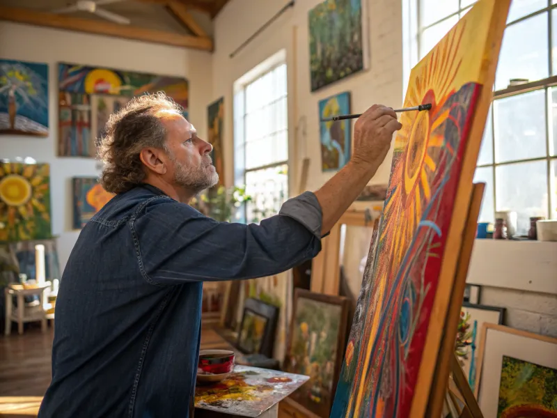 Living Art: David, 52