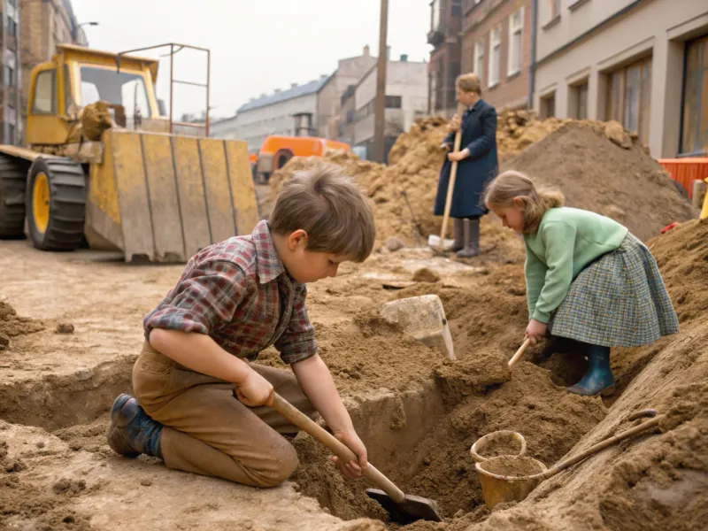 Playing in Construction Sites