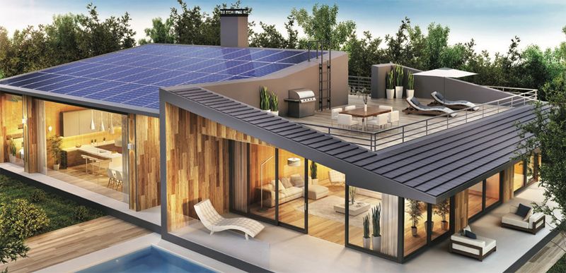 Solar House Design (Thermal Storage System)