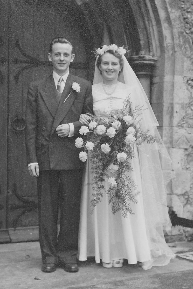 Ethereal Elegance: 1930s Cathedral Wedding