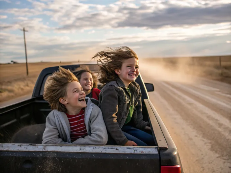 Riding in the Back of Pickup Trucks