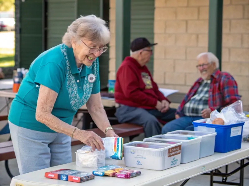 Never Volunteers for Community Activities