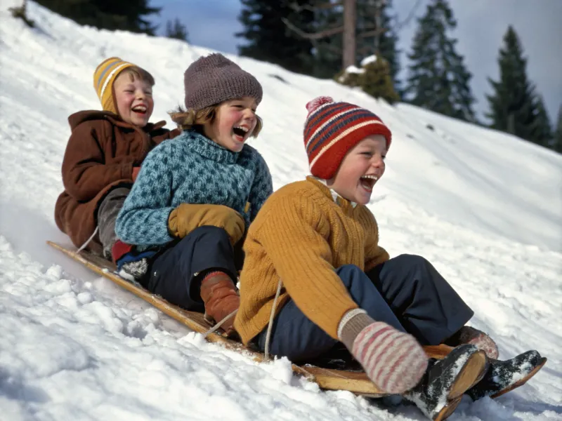 Sledding Down Steep Hills