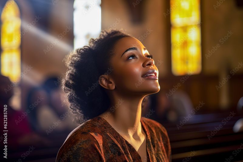 14. Trying to stay hopeful in a world that keeps testing her faith.