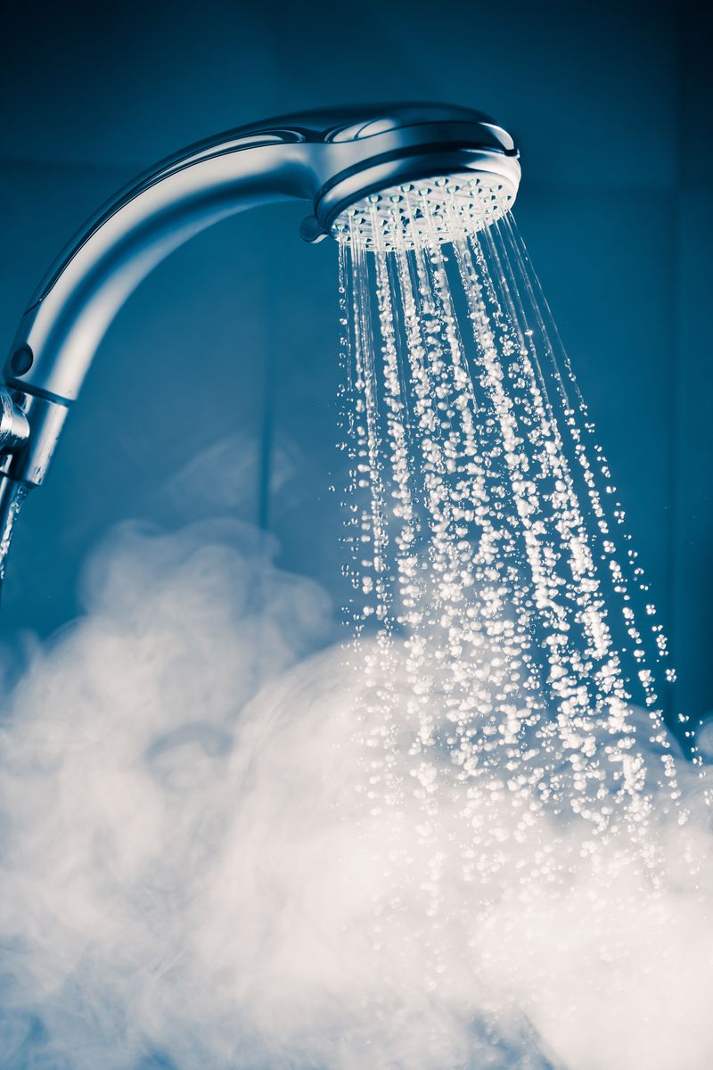 Hot showers that wash off more than just dirt