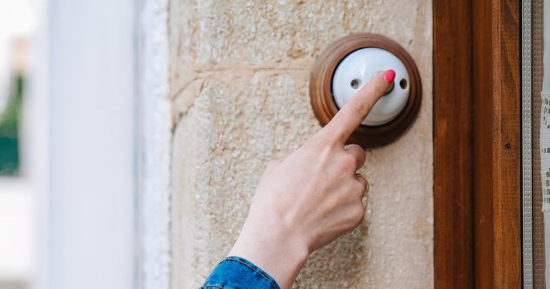 Texting 'Here' instead of ringing the doorbell
