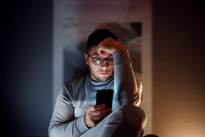 👀 5. He wants to check on you—without you knowing.