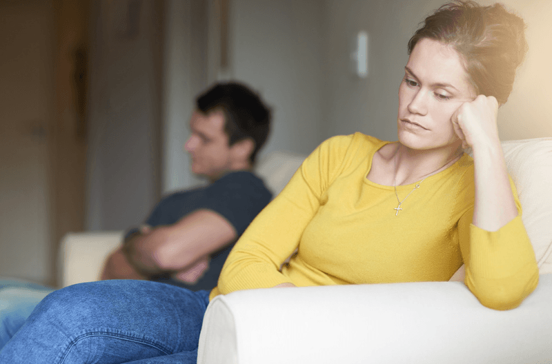 6. Every conversation turns into a fight—or is ignored completely.